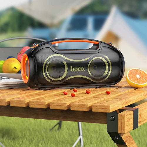 600W Bluetooth Party Speaker with 2 Wireless Microphones