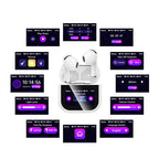 TWS Earbud w/ LCD Touch Screen, 4 Hours