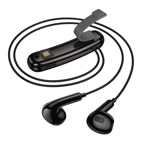 Magnetic Lapel Bluetooth Earphone with 12 Hours
