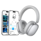 Premium Bluetooth Headset w/ 55 Hours, ANC Noise Cancelling