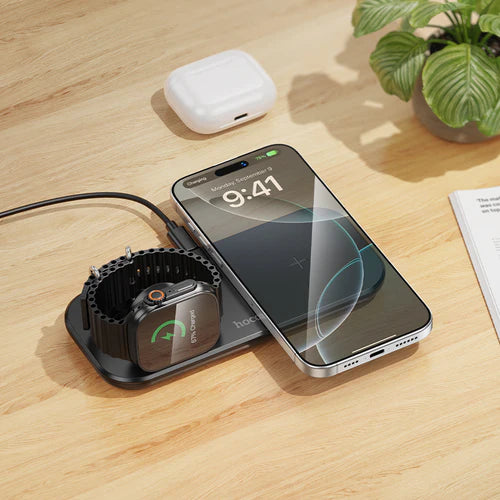 15W Ultra Thin 3 in 1 Wireless Charger