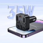 35W FM Car Kit with PD+QC, LED Display