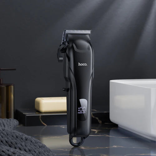 Electric Hair Clipper with Battery % Display, 7500 RPM