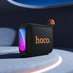 10W Bluetooth Speaker w/ LED Light, IPX4 Waterproofing, 1500mAh Battery, FM