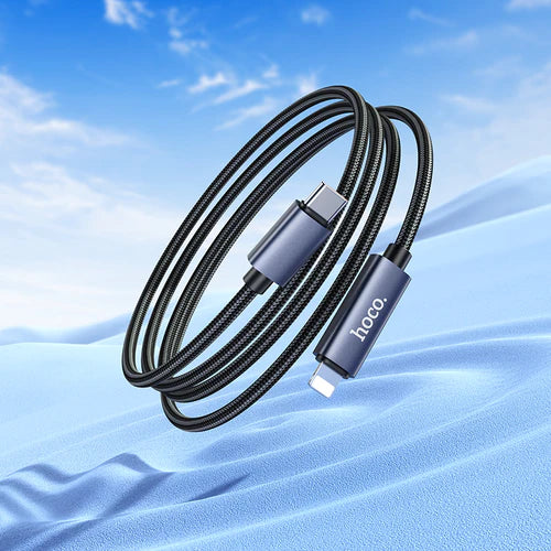 Fast Charging Nylon Braided Cable with LED
