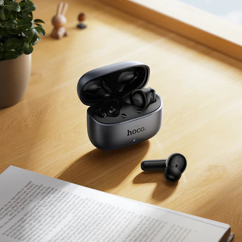 TWS Earbud with AI Translation, ANC+ENC Noise Cancellation, Hoco Music App