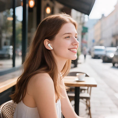 TWS Earbud with ANC+ENC Noise Cancellation, 7 Hours