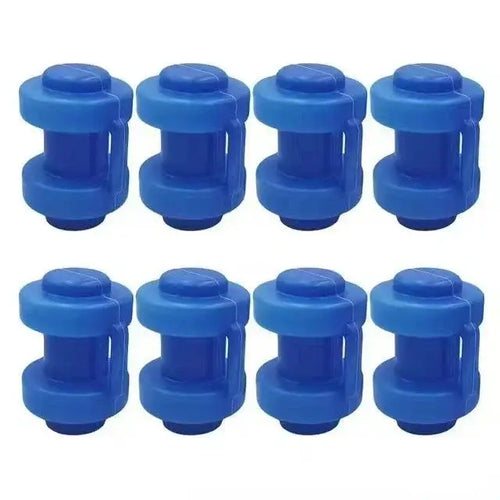 Trampoline pole end caps, 25mm, 8 pack