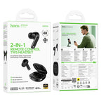 TWS Earbud with Remote Control, IPX4 Waterproofing