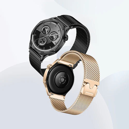 Universal Metallic Watch Strap with Magnetic Buckle