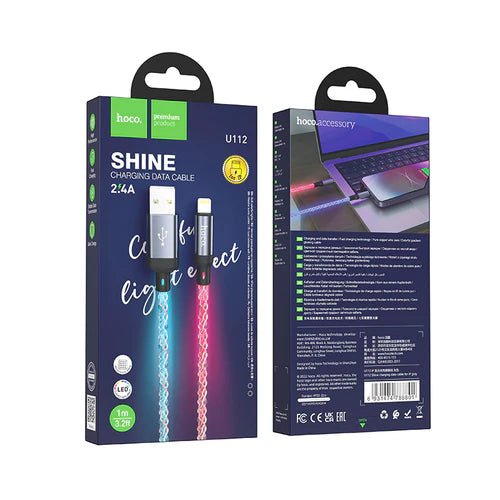 Colorful LED USB Cable - Lightning
