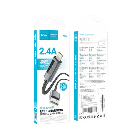 Fast Charging Nylon Braided Cable with LED