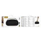 Premium Bluetooth Party Speaker with 2 Wireless Microphones, RGB Light, 3D Sound with 5x Drive Units