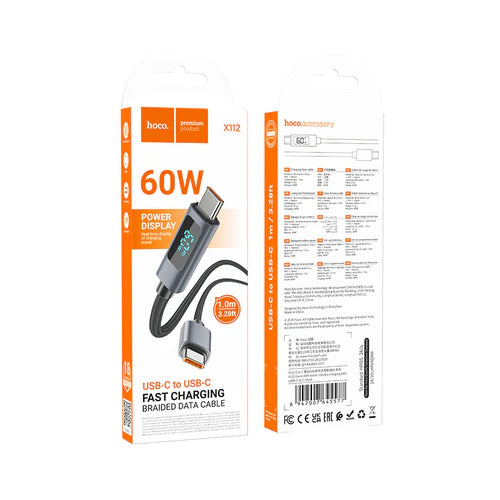 Fast Charging Nylon Braided Cable with LED