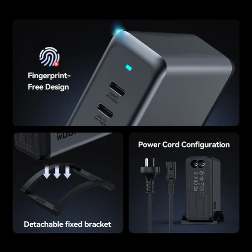 100W 4-Port PD GaN Ultra Fast Desktop Charging Station