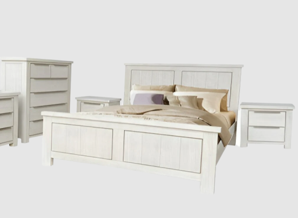 Milan 4 Pcs Bedroom Set -Queen