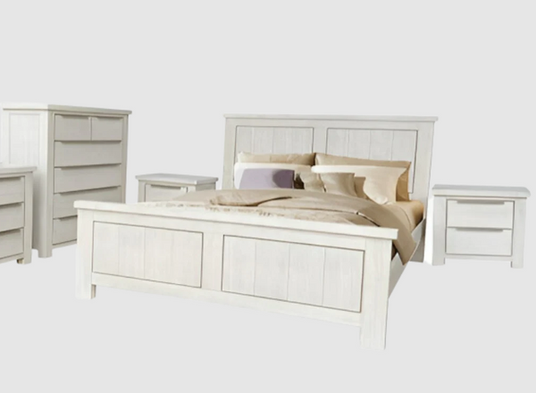Milan 4 Pcs Bedroom Set -Queen
