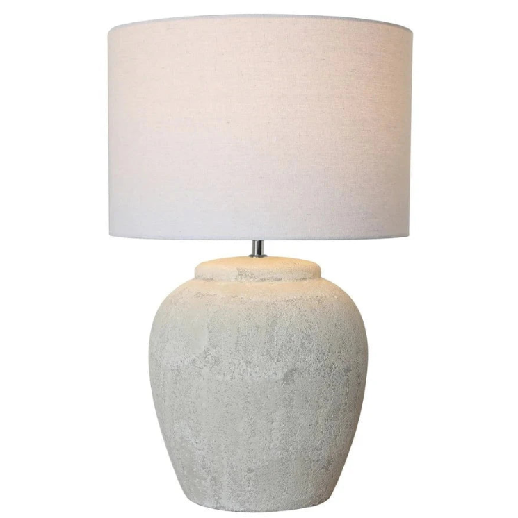 Beige Ceramic Table Lamp