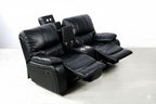 Bergen Manual Recliner 2 Seater with Console