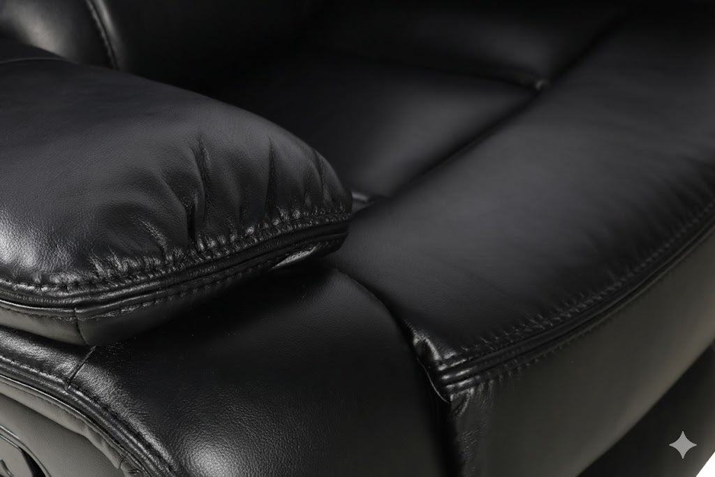 Bergen Manual Recliner 2 Seater with Console
