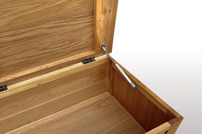 Oak Blanket Box