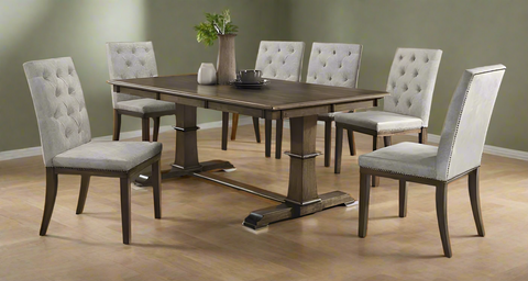 Warsaw Dining Suite - Rustic Brown