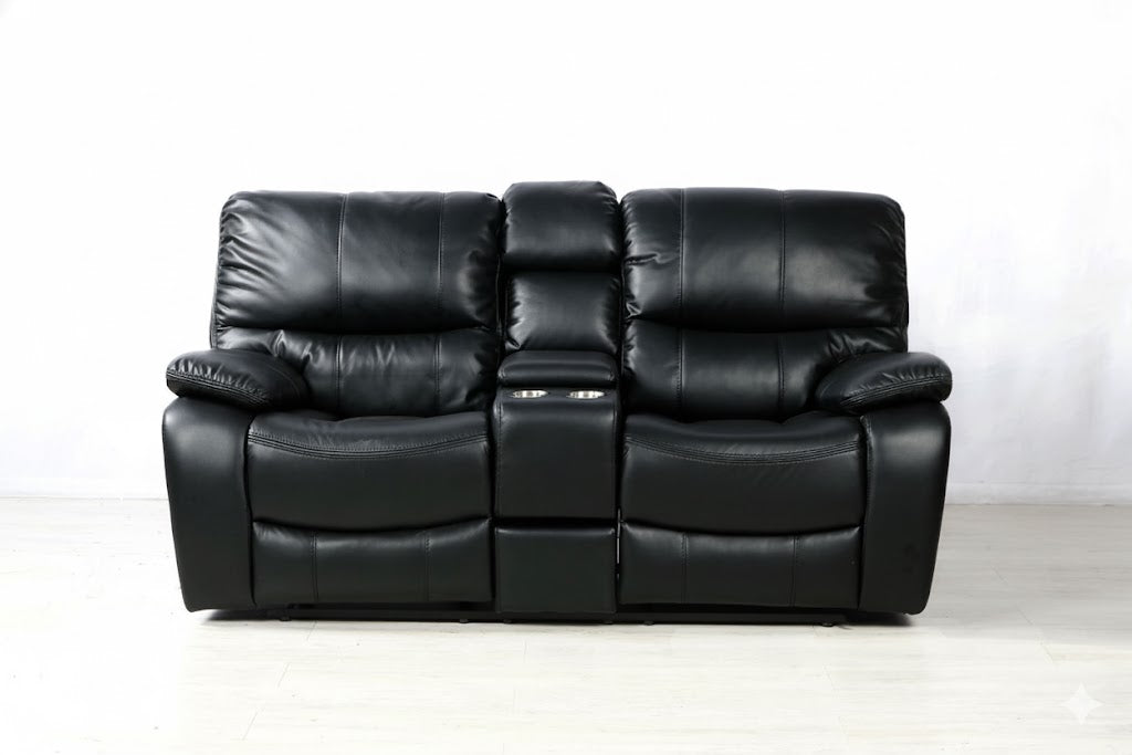 Bergen Manual Recliner 2 Seater with Console