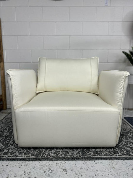 Extra Large Armchair - White