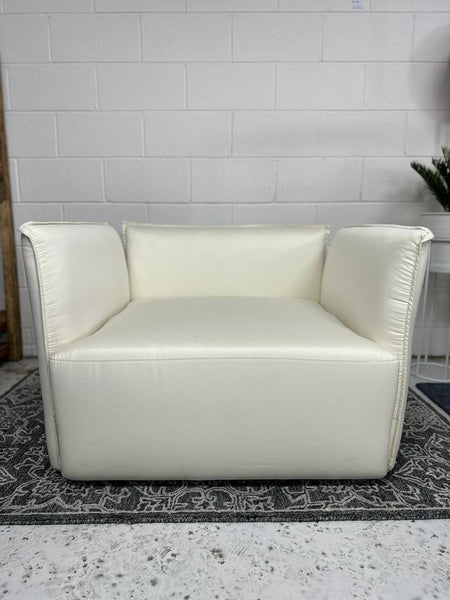 Extra Large Armchair - White