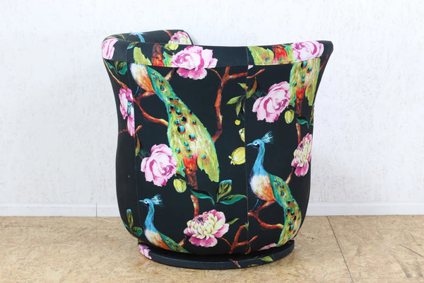 Peacock Tub Swivel Chair