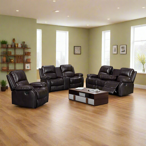 Monarch Recliner Lounge Suite - 3+2+1