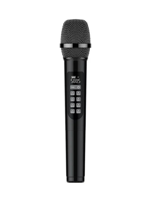 600W Bluetooth Party Speaker with 2 Wireless Microphones