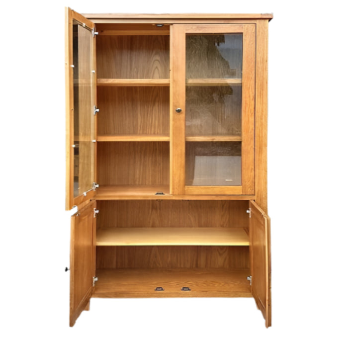 Oak Display Cabinet
