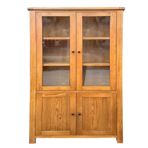 Oak Display Cabinet
