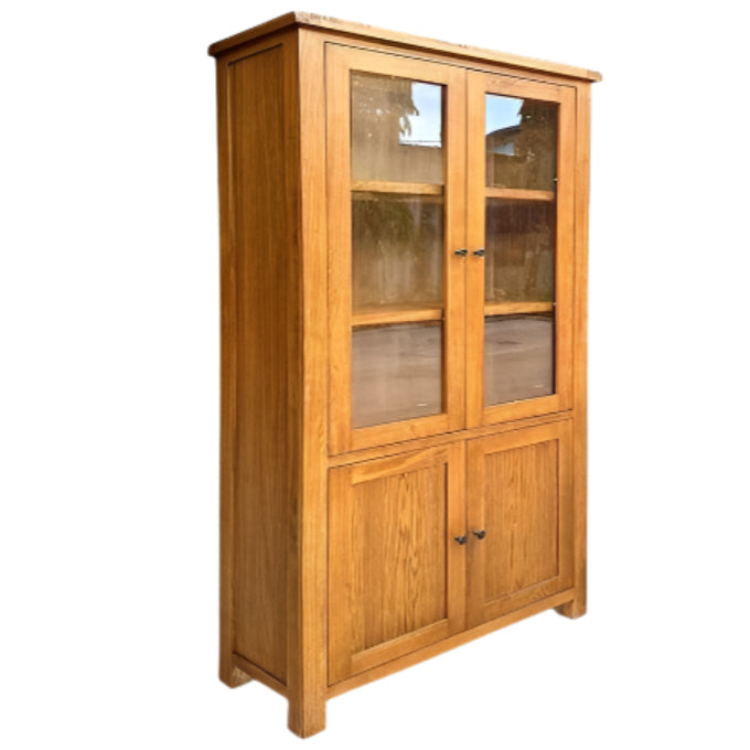 Oak Display Cabinet