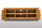 Oak Entertainment Unit - 1500mm