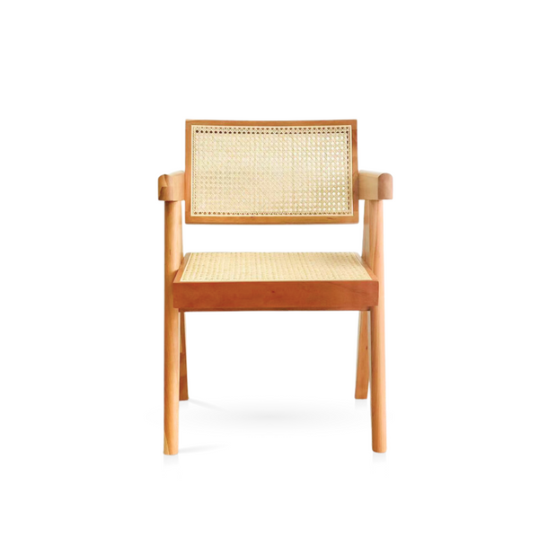 Liverpool Rattan Armchair | Dining Chair - Natural