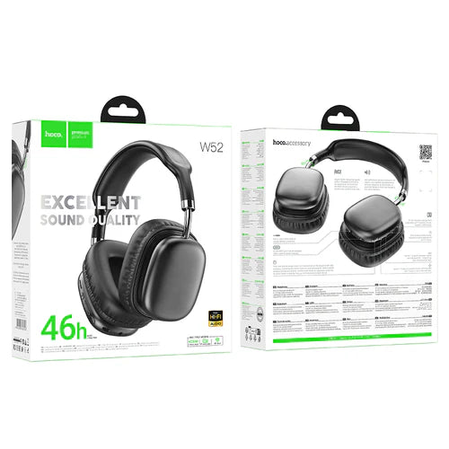 Premium Bluetooth Headset w/ 46 Hours, Excellent Sound Quality