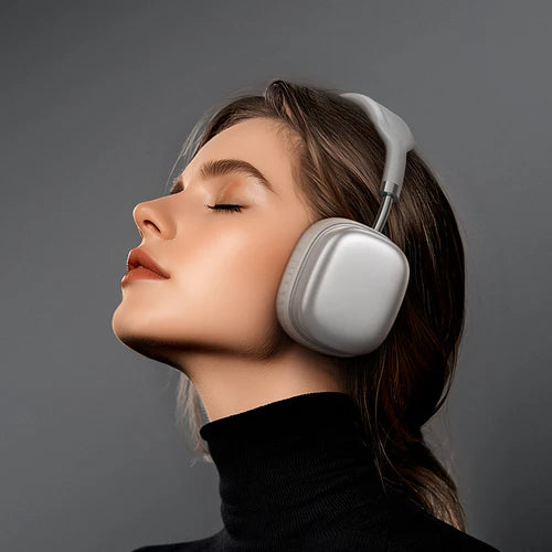Premium Bluetooth Headset w/ 46 Hours, Excellent Sound Quality