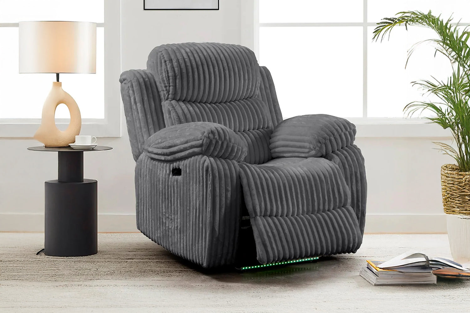 Grace Power Recliner 3+2+1 with Bluetooth Speakers