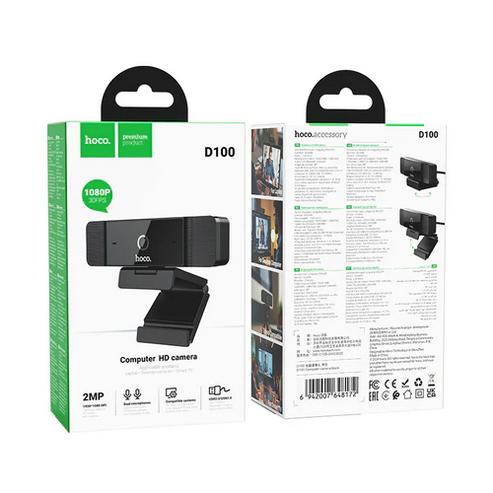 HD Computer Camera w/ 1080p 30FPS
