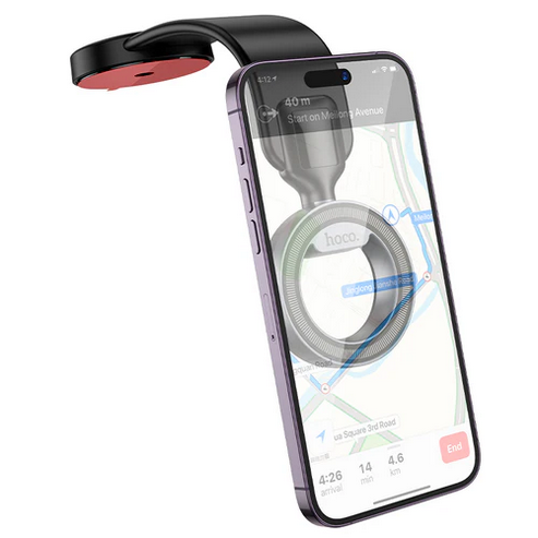 Magnetic Dashboard Phone Holder w/ Memory Alloy, 360 Rotation, Ring Magnet