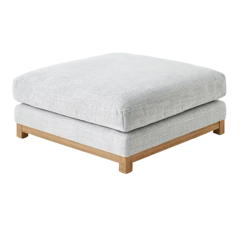 Harmony Large Ottoman - Grey