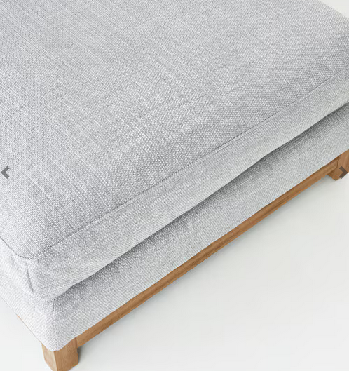 Harmony Large Ottoman - Grey