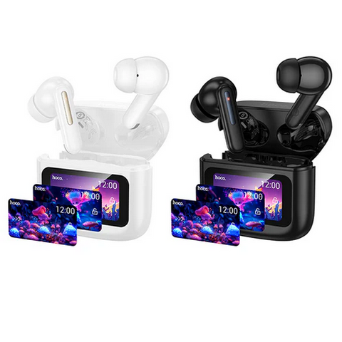 TWS Earbud w/ LCD Touch Screen, 7 Hours
