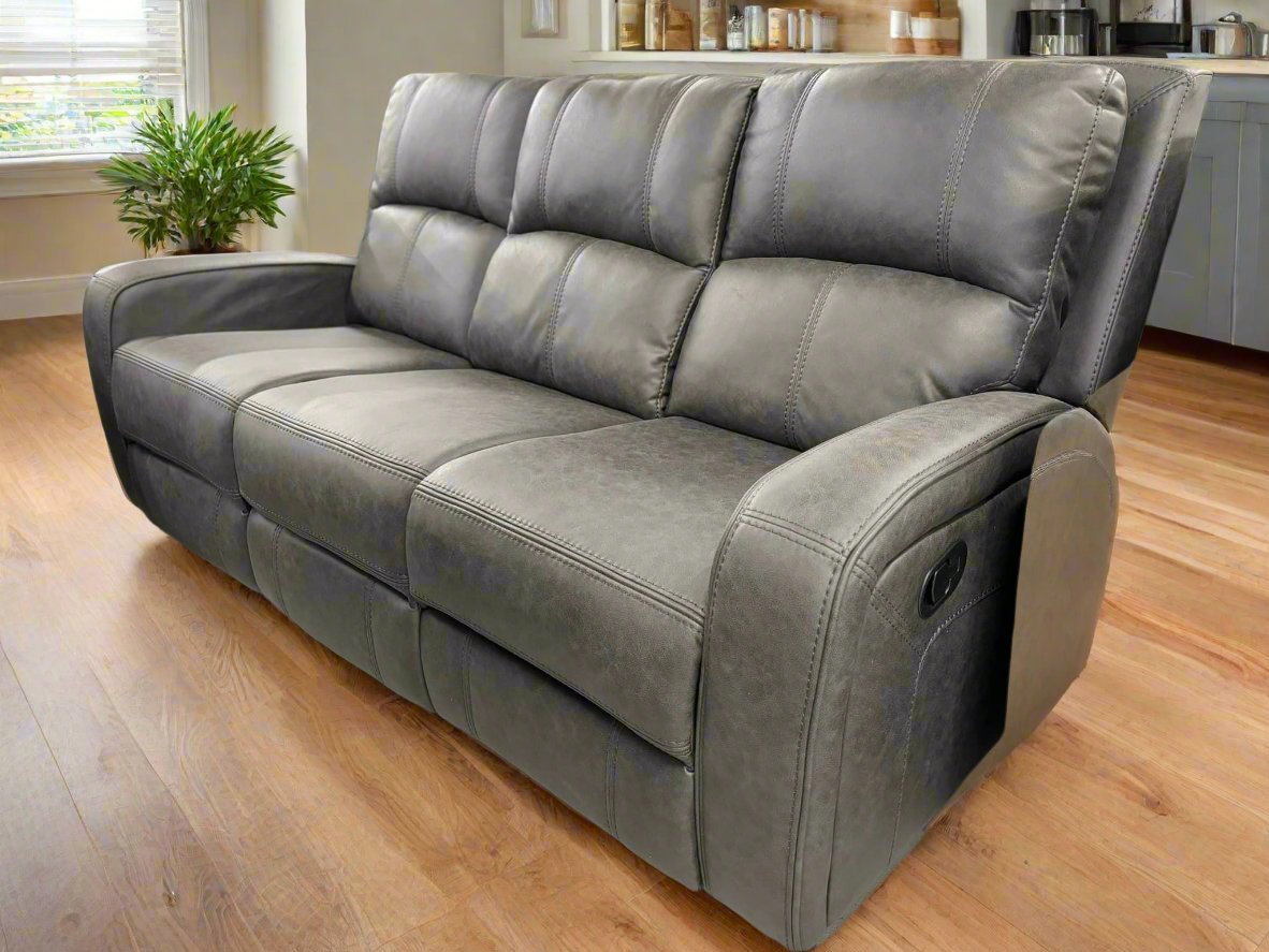 Salvador 3 Seater Recliner Sofa with Center Console