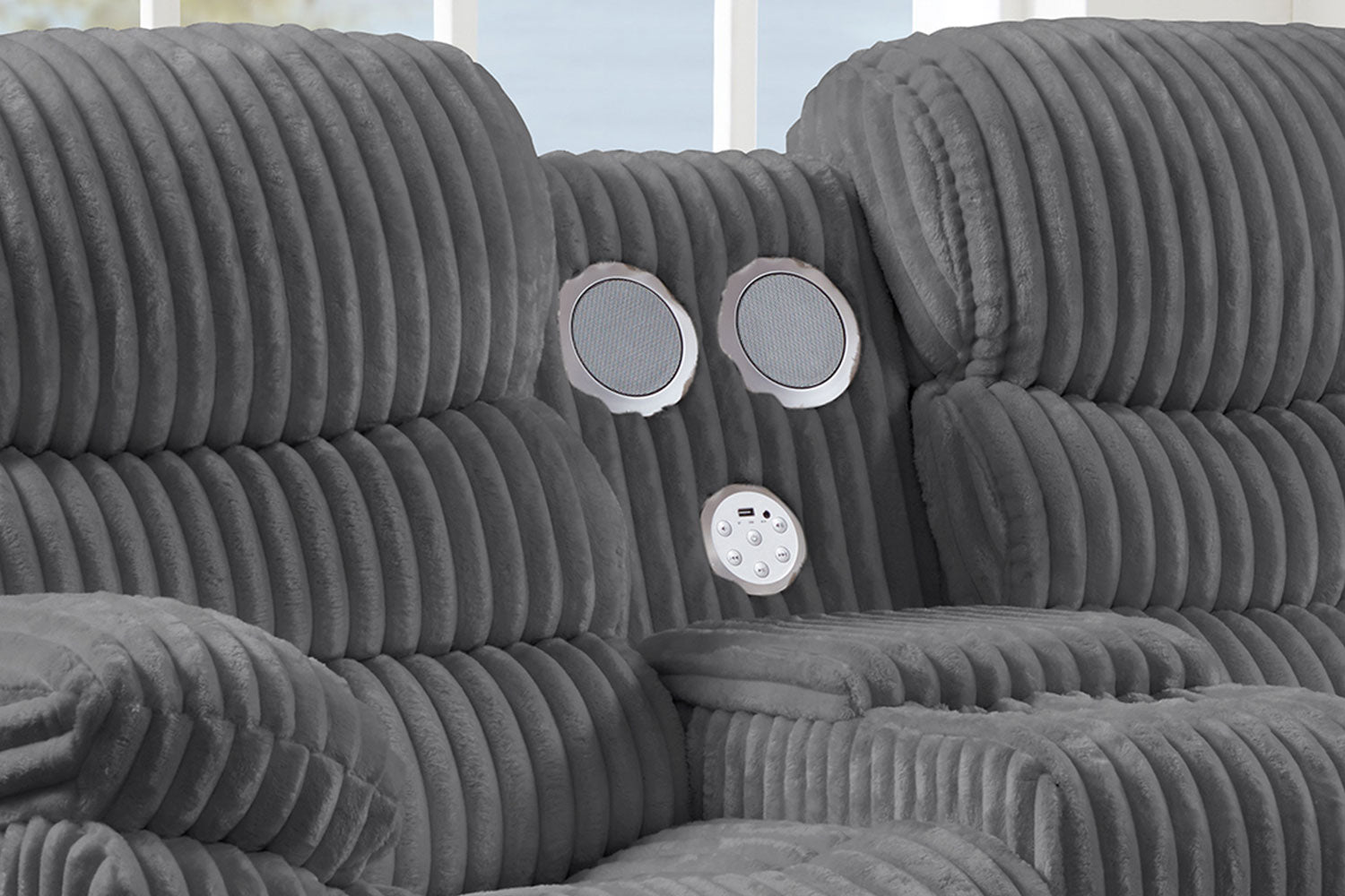 Grace Power Recliner 3+2+1 with Bluetooth Speakers