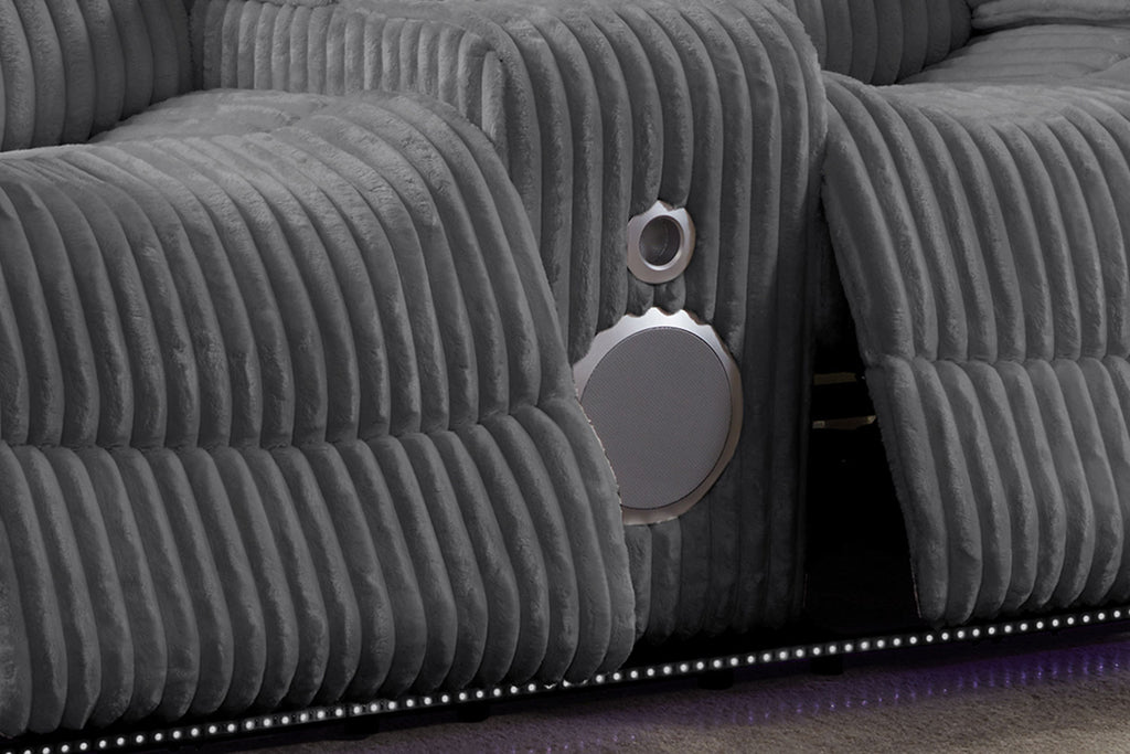 Grace Power Recliner 3+2+1 with Bluetooth Speakers