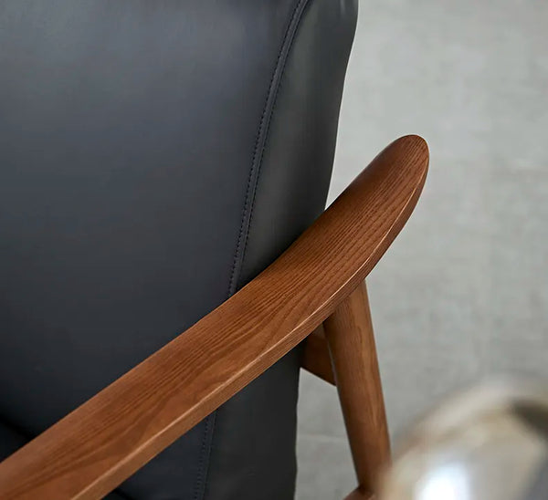 Mid-Century Armchair Black