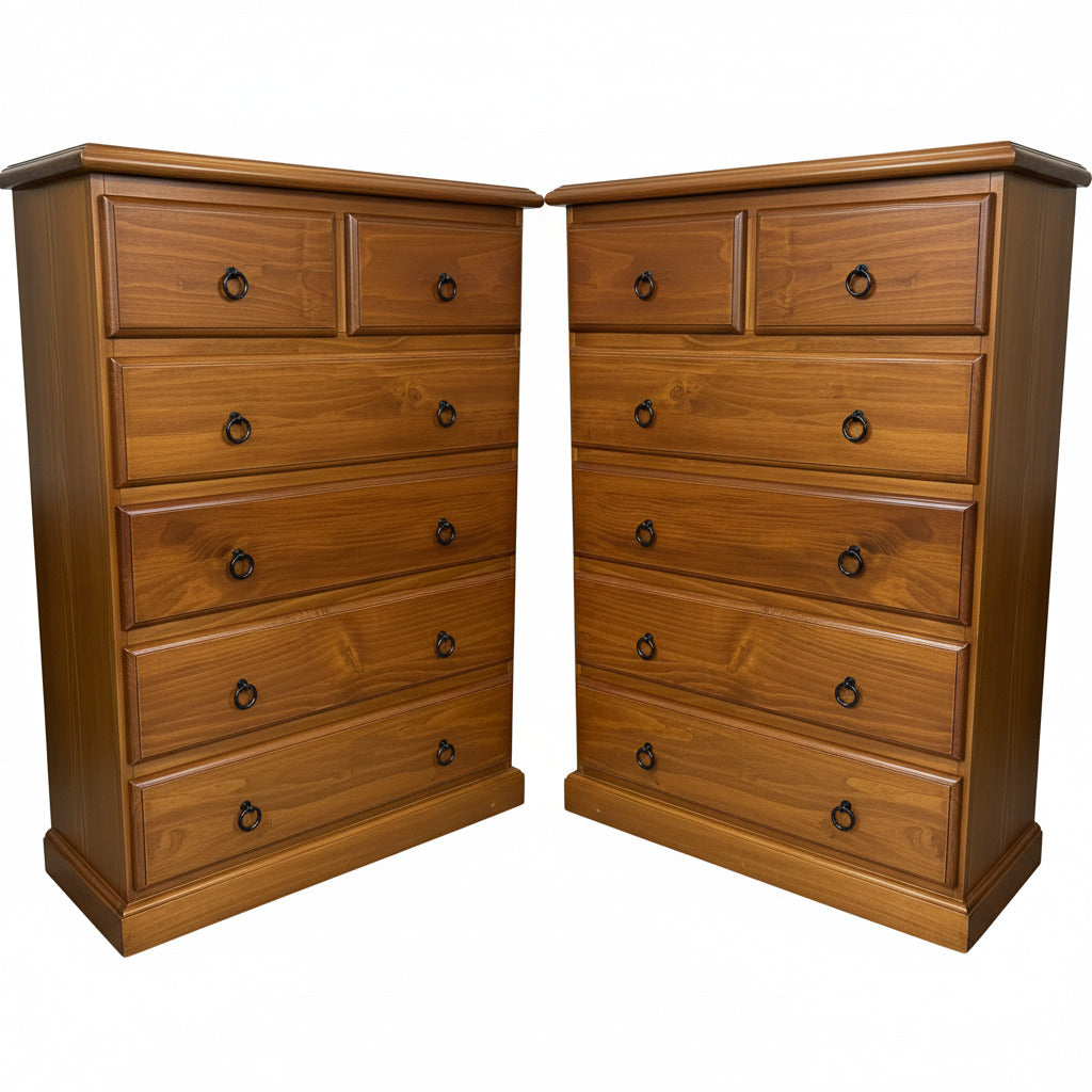 Susan 6 Drawer Tallboy